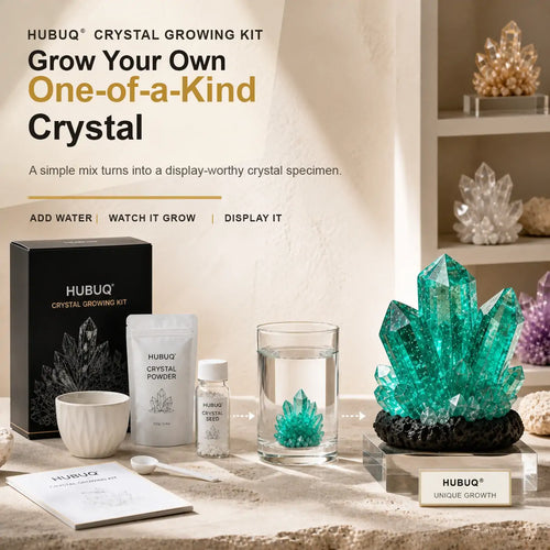 HUBUQ® Signature Crystal Growing Kit