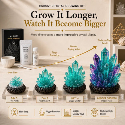 HUBUQ® Signature Crystal Growing Kit