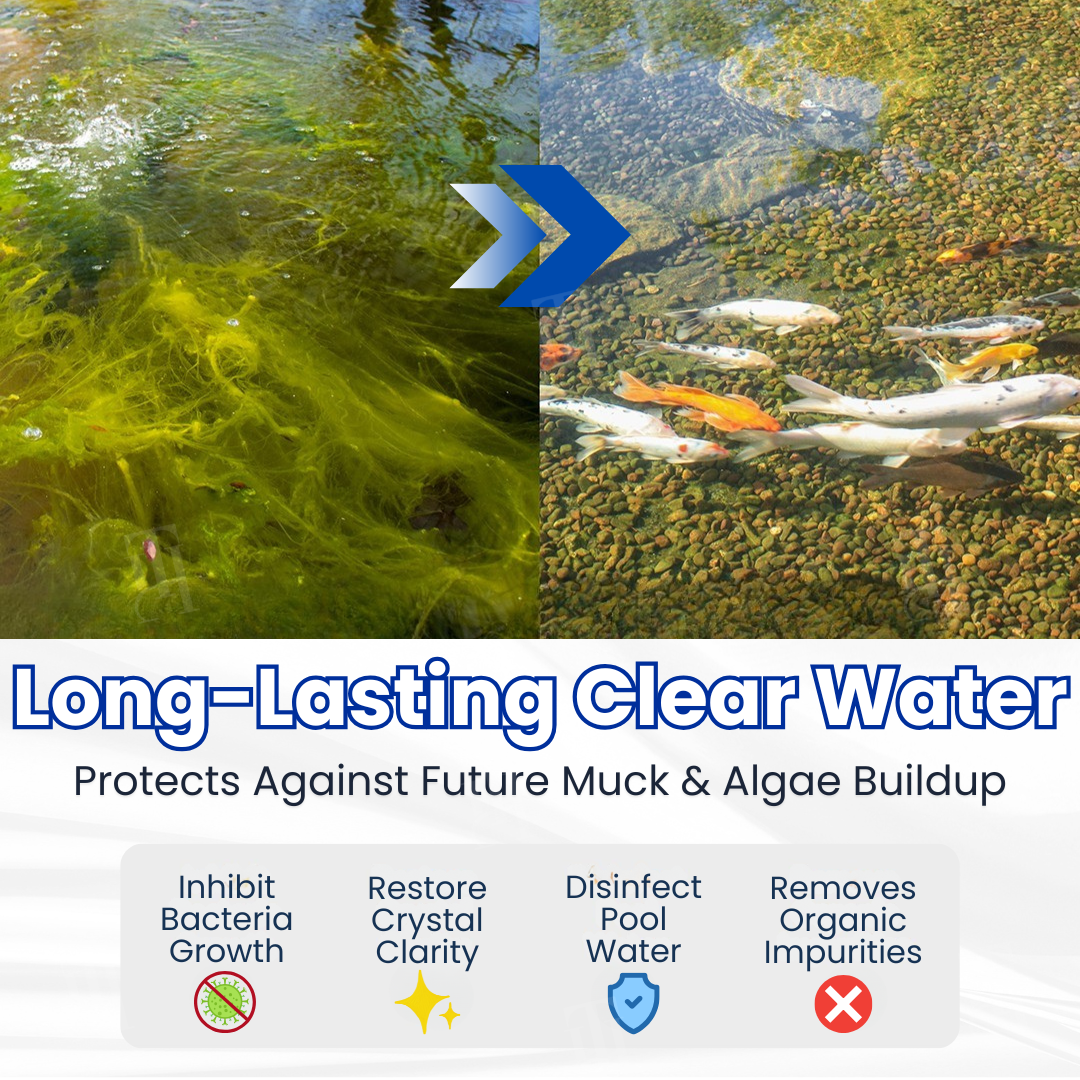 ✨ From Green to Clean Overnight! |⏱️ Crystal Clear in 24 Hours! | DeeVoo® Aqua-Guardian Pro Formula
