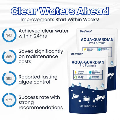 ✨ From Green to Clean Overnight! |⏱️ Crystal Clear in 24 Hours! | DeeVoo® Aqua-Guardian Pro Formula
